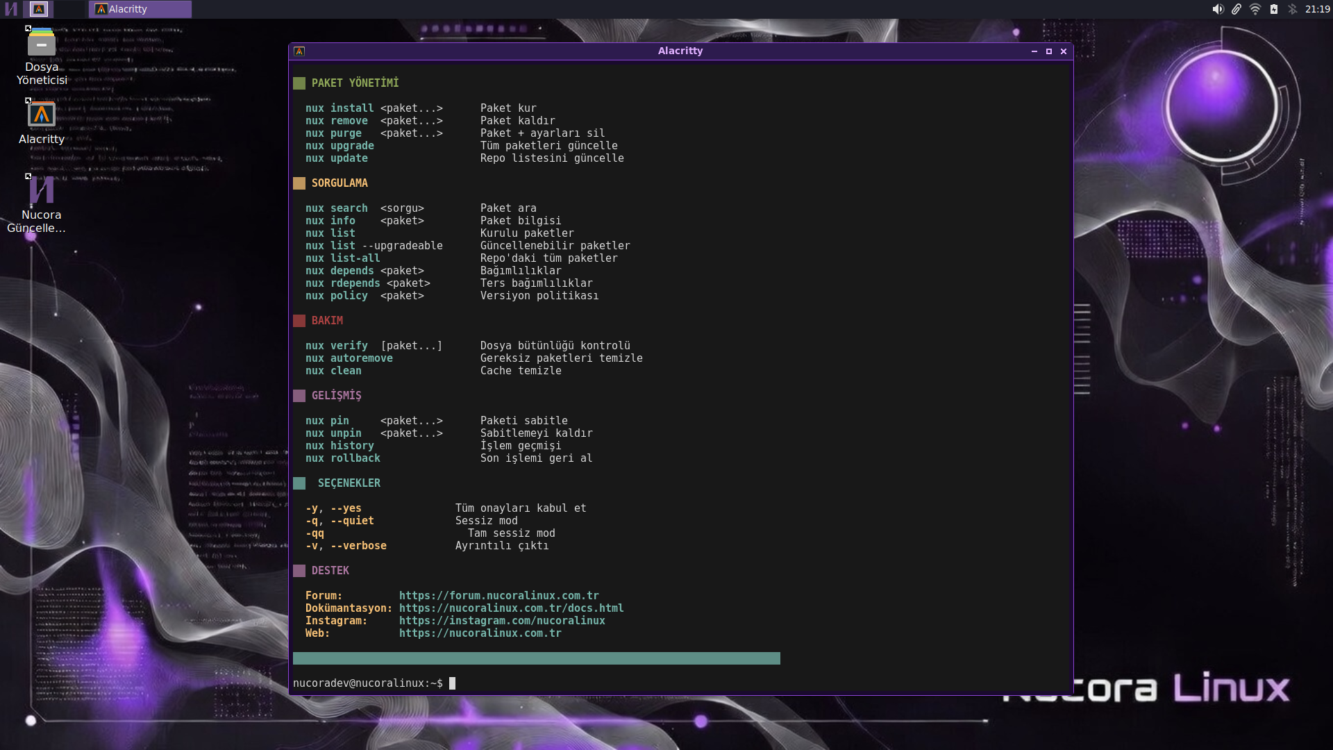 Nucora Linux ST 2.0